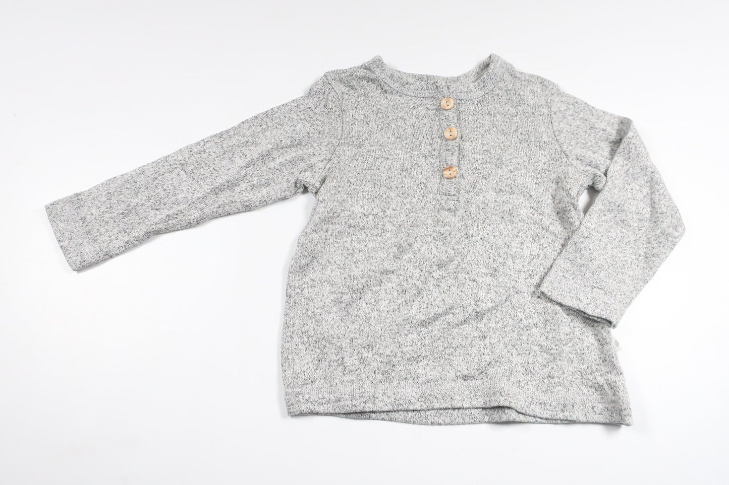Knitted sweater from BEBE - Size 70 - Gray
