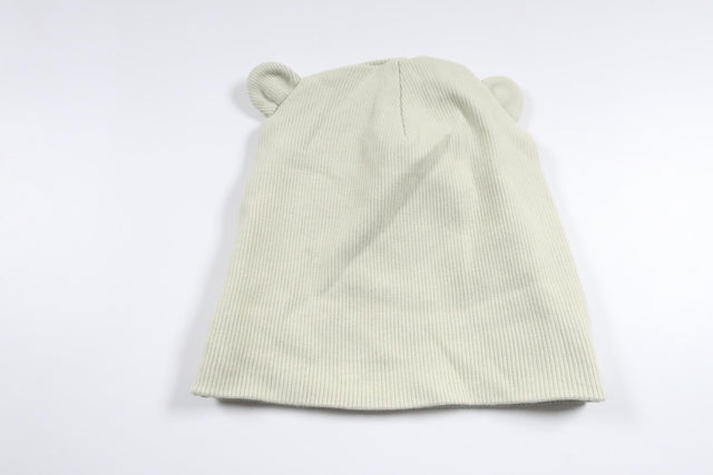 Ribbed hat with ears from Lindex - Size 40/42 - Green