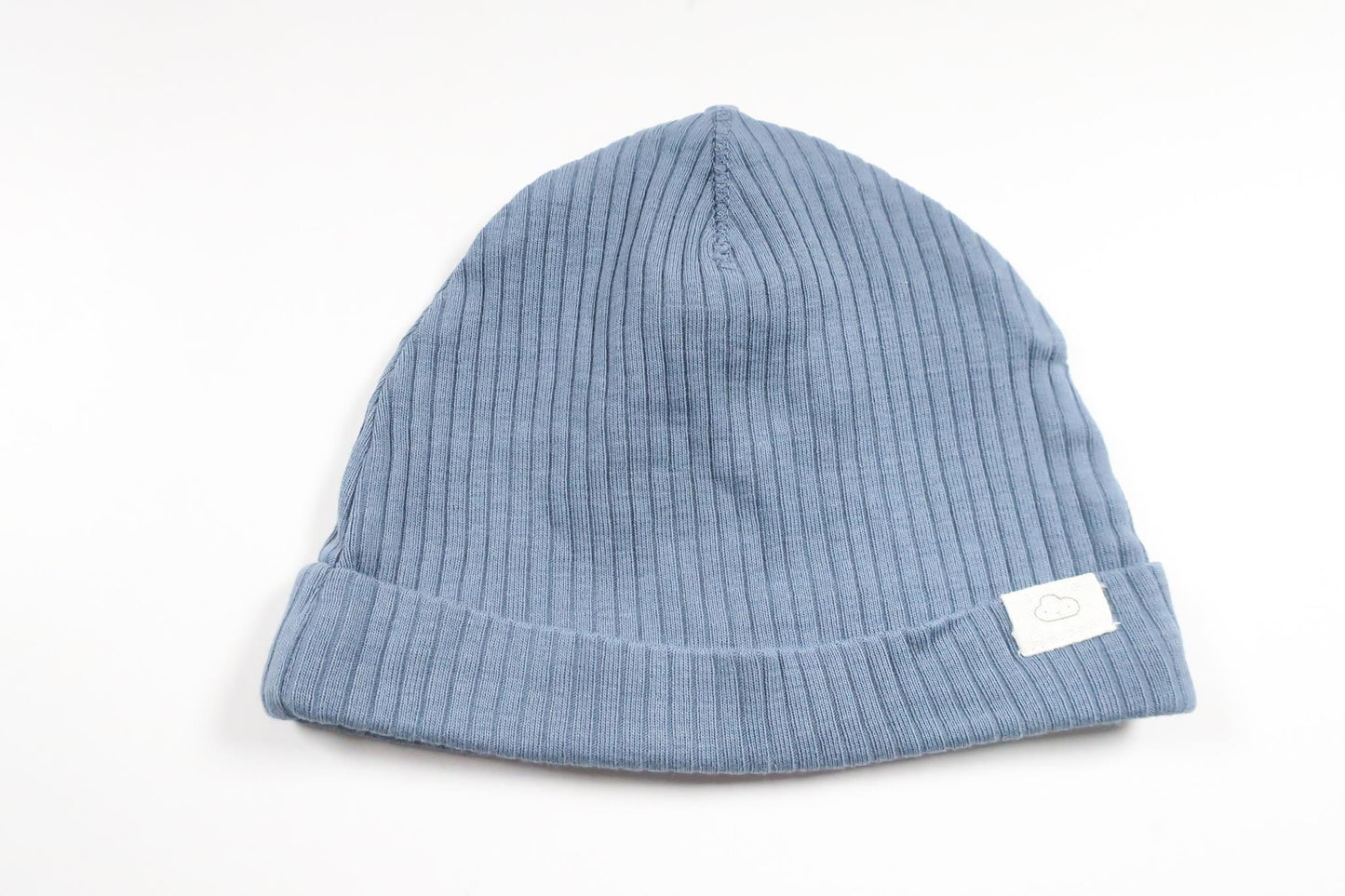 Ribbed hat from H&M - Size 74 - Blue