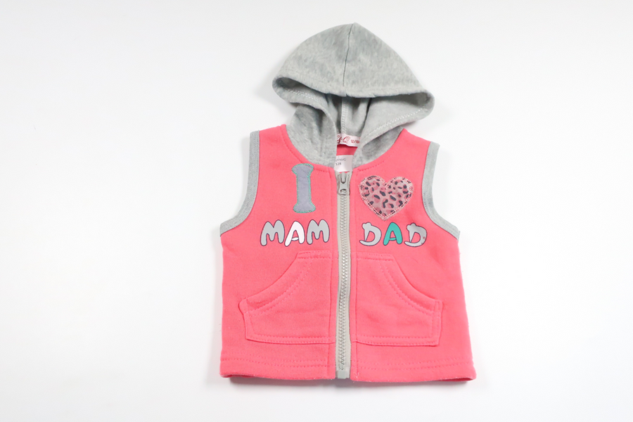 Hoodie from L&amp;Q - Size 74/80 - Pink