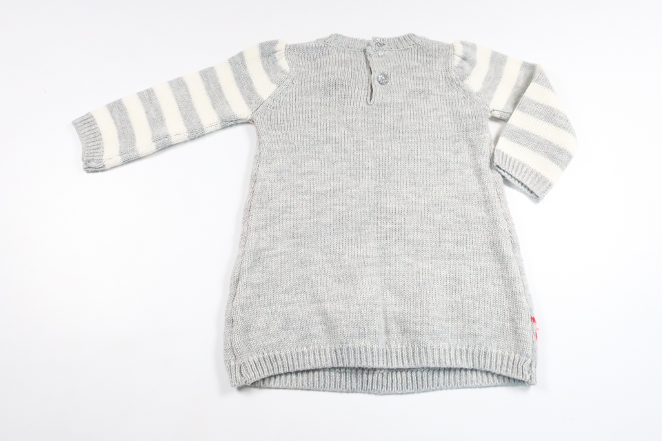 Knitted dress from F&amp;F - Size 62/68 - Grey