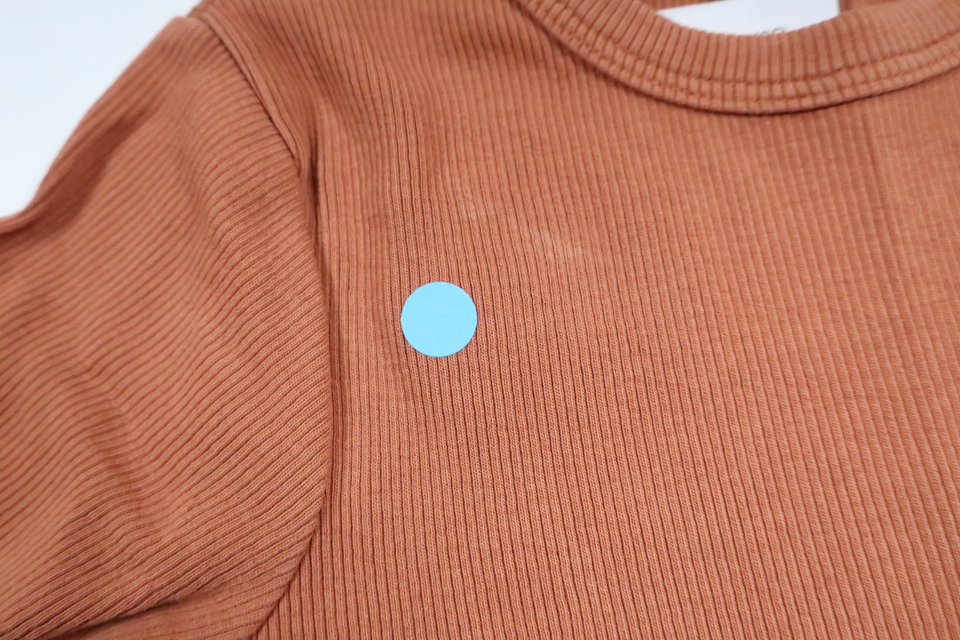 Ribbed sweater from Polarn o. Pyret - Size 98 - Brown