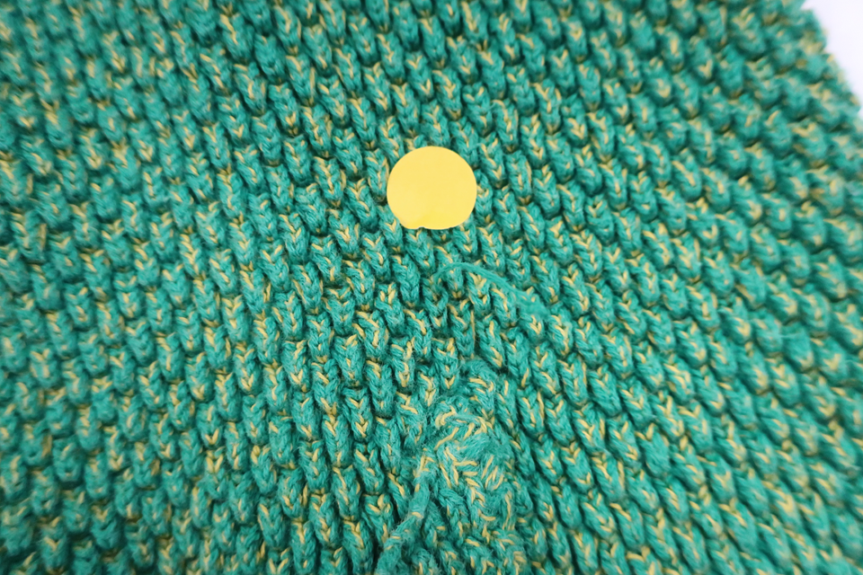 Knitted dress from Nappies - Size 86 - Green