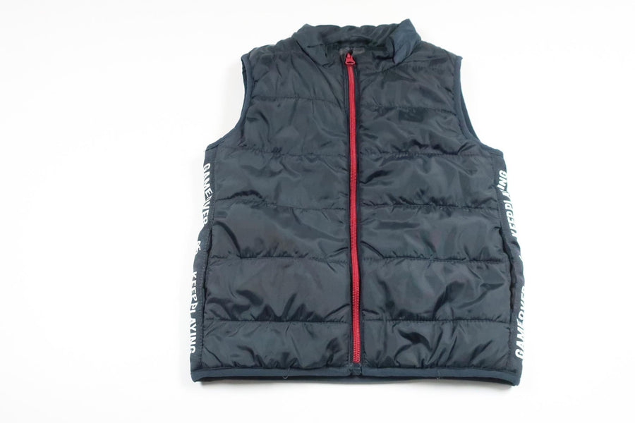 Padded vest from Name It - Size 104 - Navy blue
