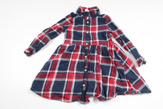 Checked dress from H&M - Size 92 - Red