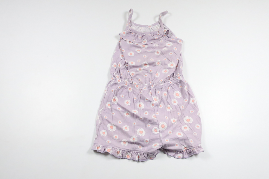 Floral jumpsuit from ICA I Love Eco - Size 110/116 - Purple