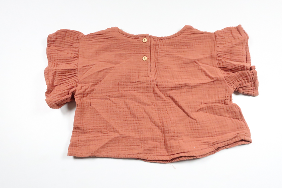 Cropped sweater from H&amp;M - Size 92 - Brown