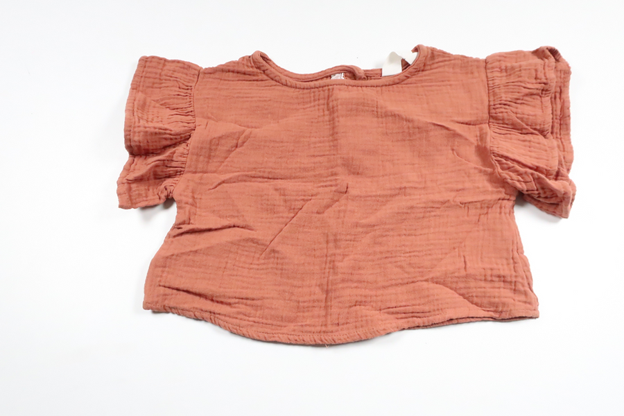 Cropped sweater from H&amp;M - Size 92 - Brown