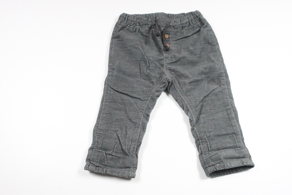 Lined trousers from H&amp;M - Size 74 - Grey