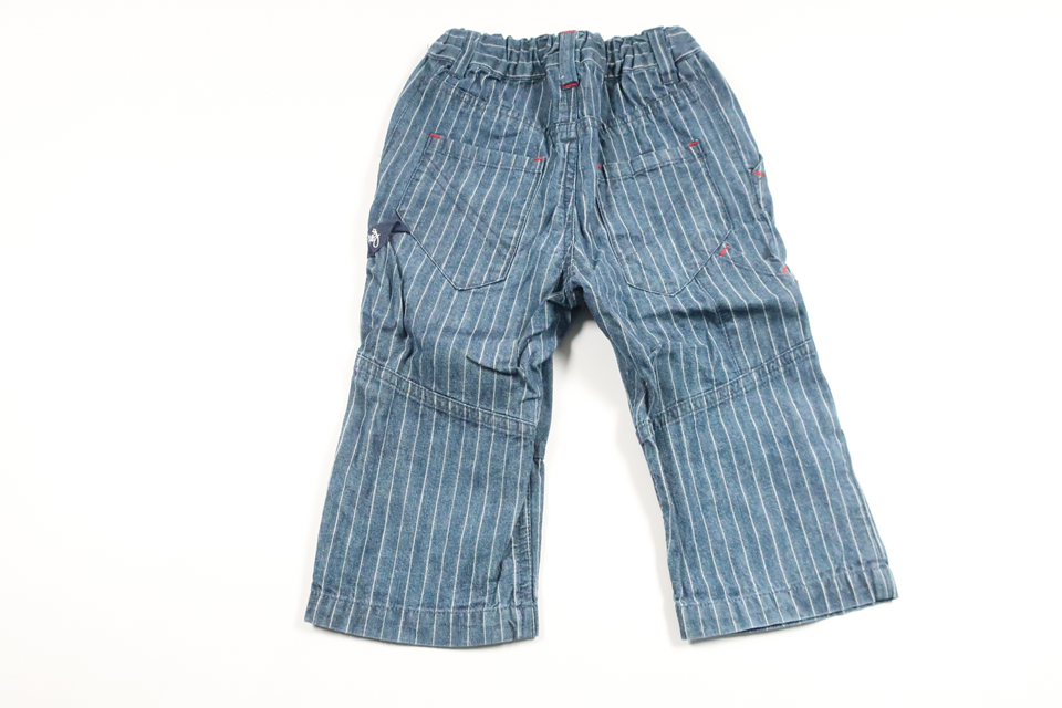 Striped pants from Unknown - Size 74/80 - Blue