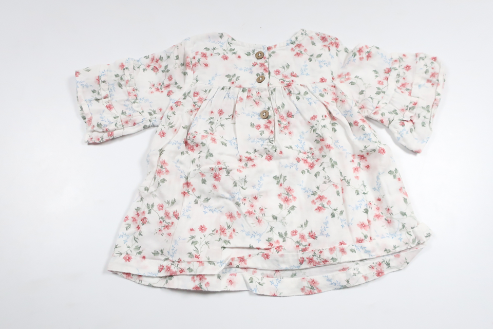 Floral tunic from Newbie - Size 68 - White