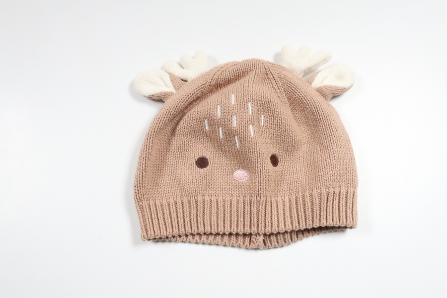 Knitted hat from Unknown - Size 40/42 - Beige