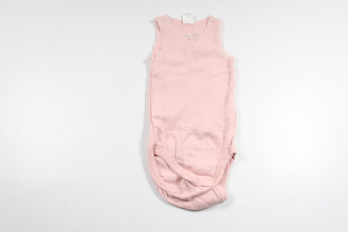 Linen bodysuit from H&M - Size 68 - Pink