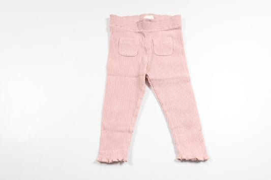 Ribbed trousers from Kappahl - Size 74 - Pink