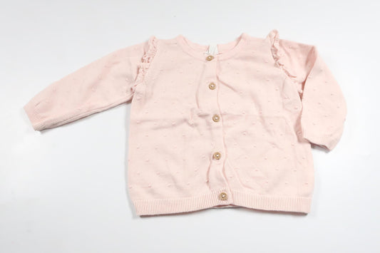 Knitted cardigan from H&M - Size 68 - Pink