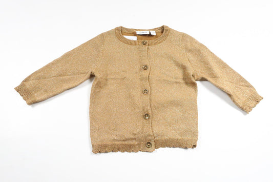 Glittery cardigan from Name It - Size 62 - Gold