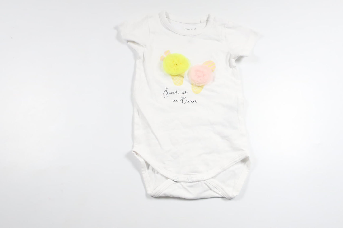 Bodysuit from Name It - Size 68 - White