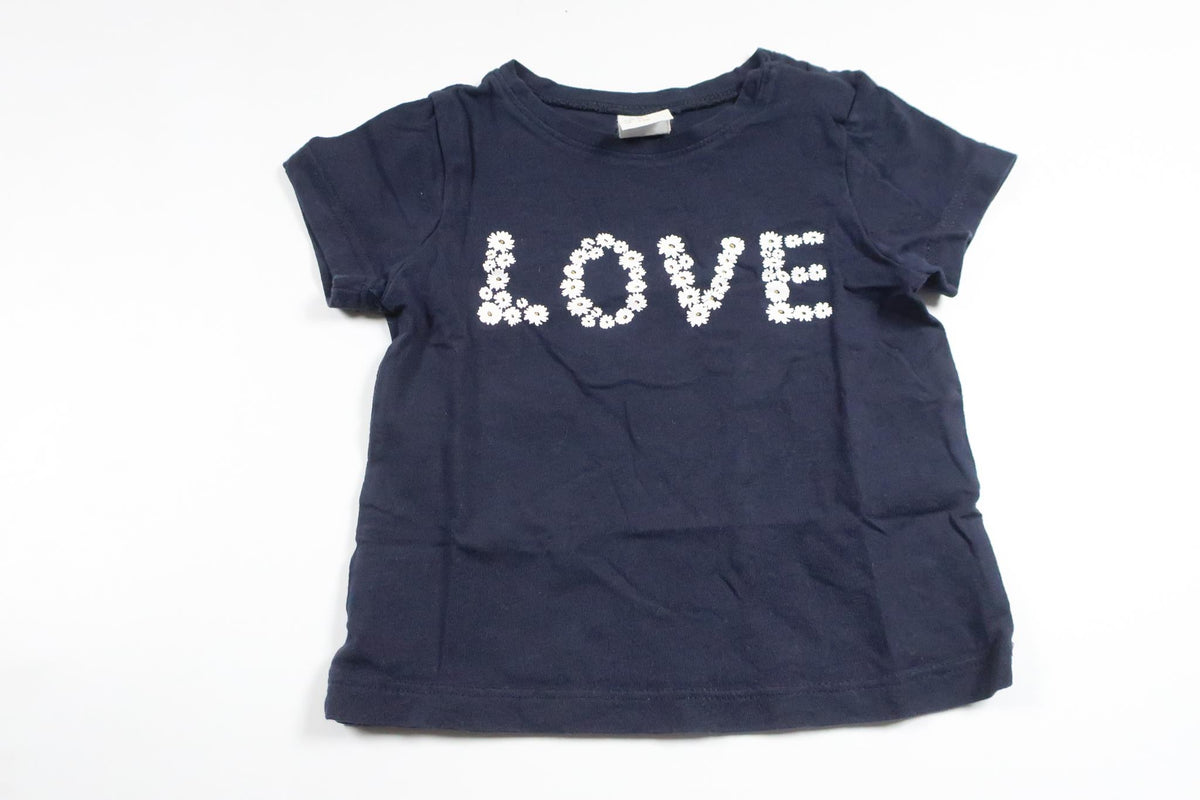 T-shirt from H&M - Size 68 - Navy blue