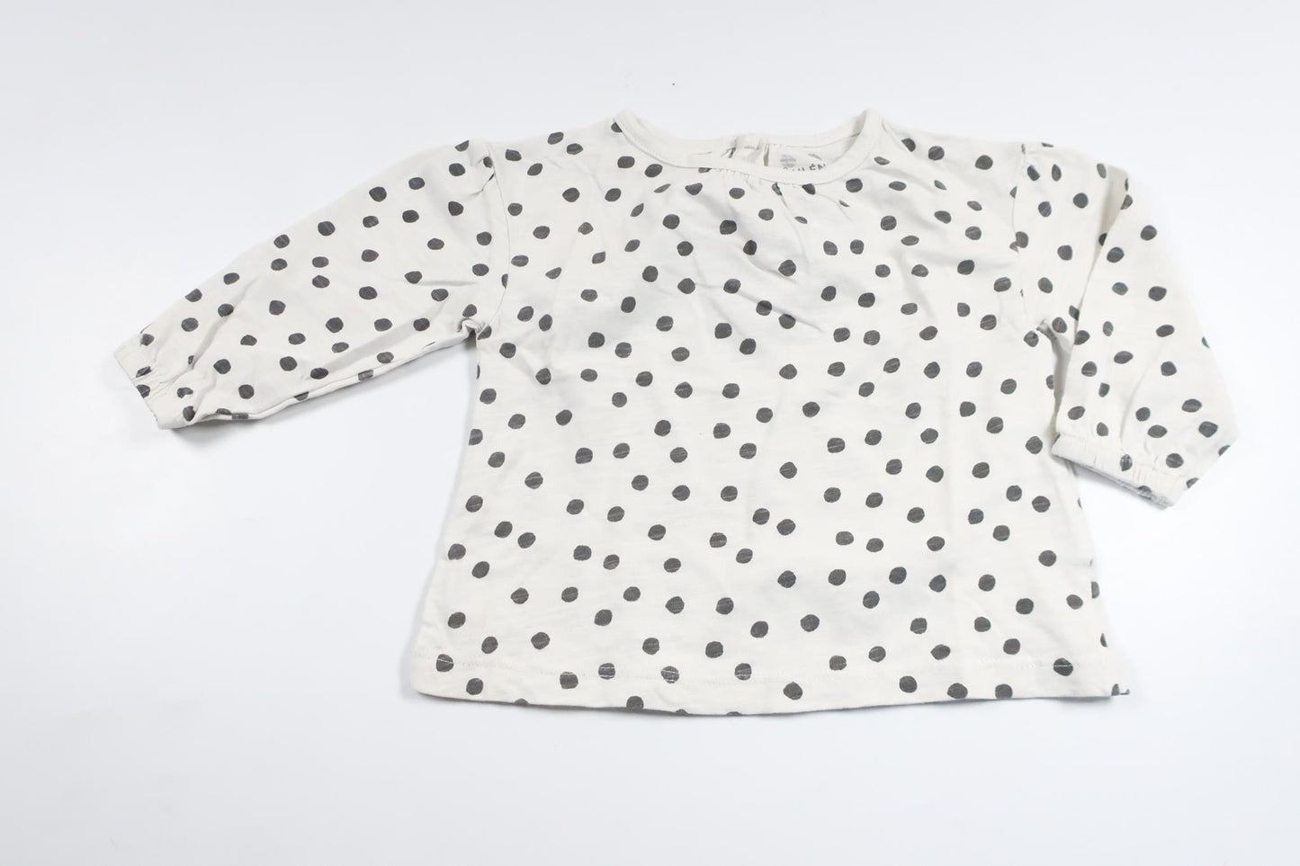 Polka dot tunic from Åhléns - Size 62/68 - White