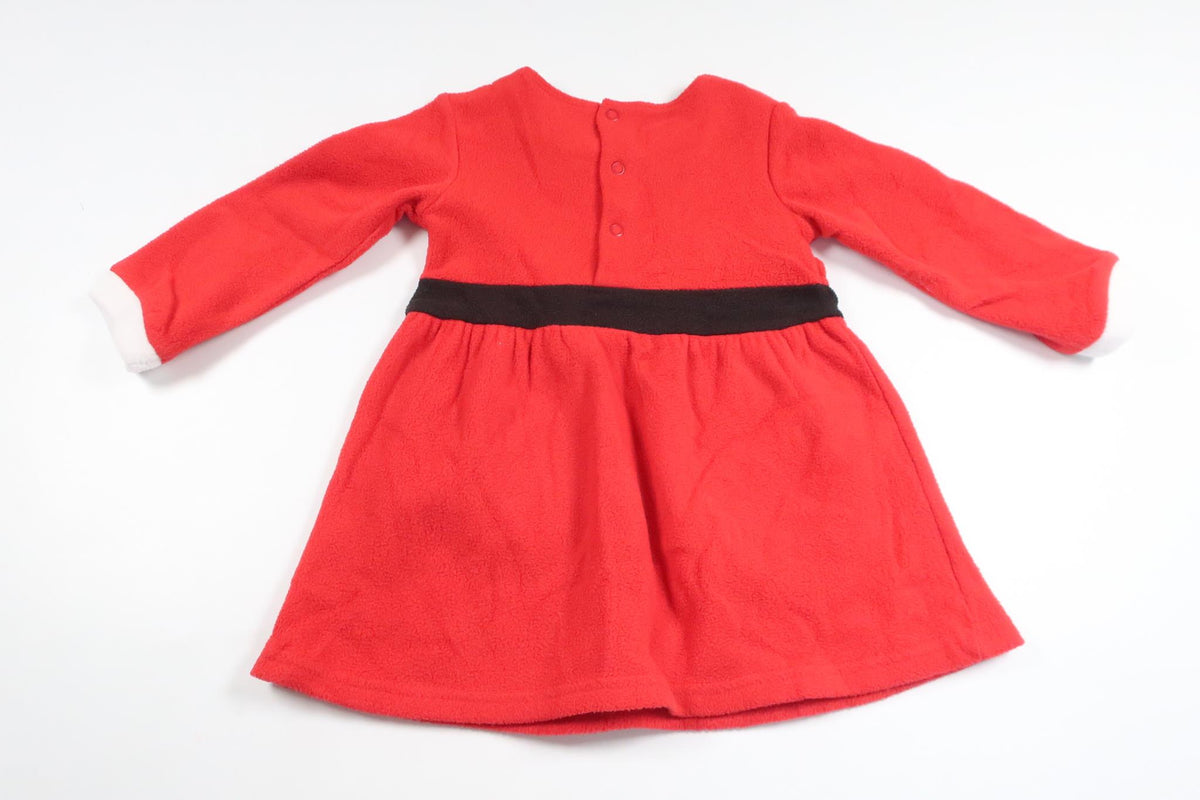 Santa Claus dress in fleece from H&M - Size 74/80 - Red