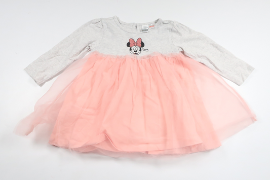 Tulle dress with Minnie from LC Waikiki - Size 74/80 - Grey