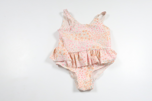 Floral swimsuit from H&amp;M - Size 74/80 - Pink