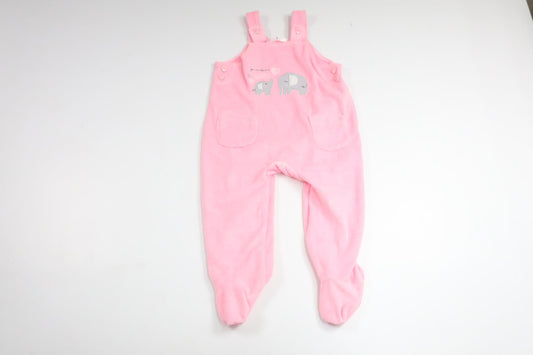 Fleece jumpsuit from Baby - Size 80 - Pink