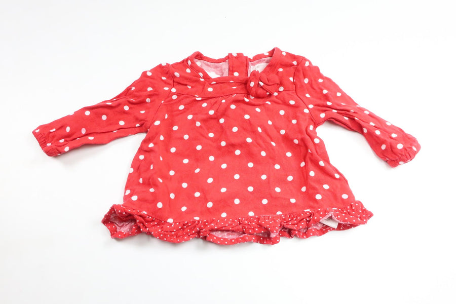 Polka dot sweater from Primark - Size 62 - Red
