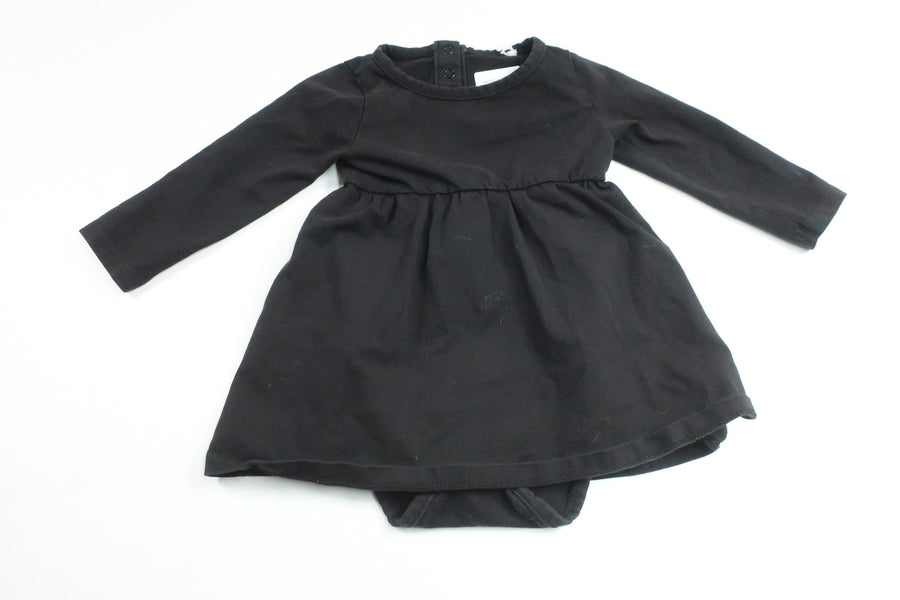 Dress with built-in body from A Happy Brand - Size 86/92 - Black