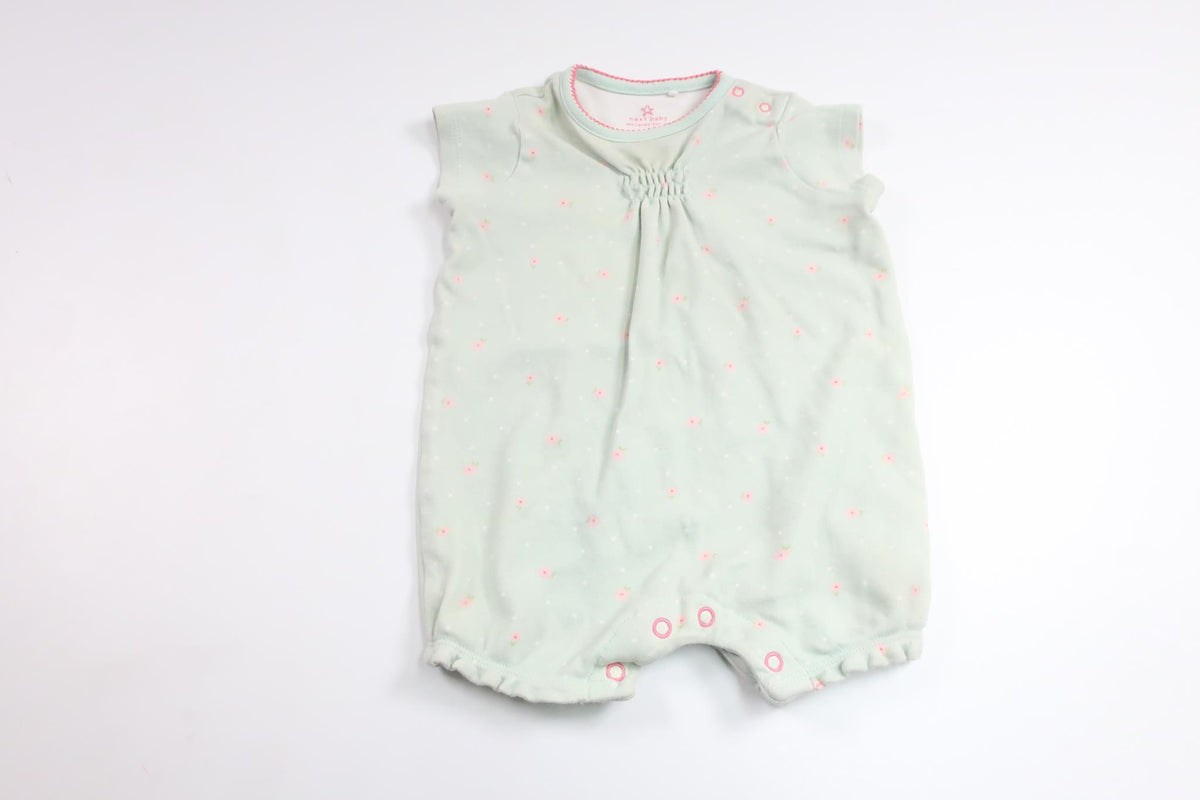 Floral jumpsuit from Next - Size 62 - Green