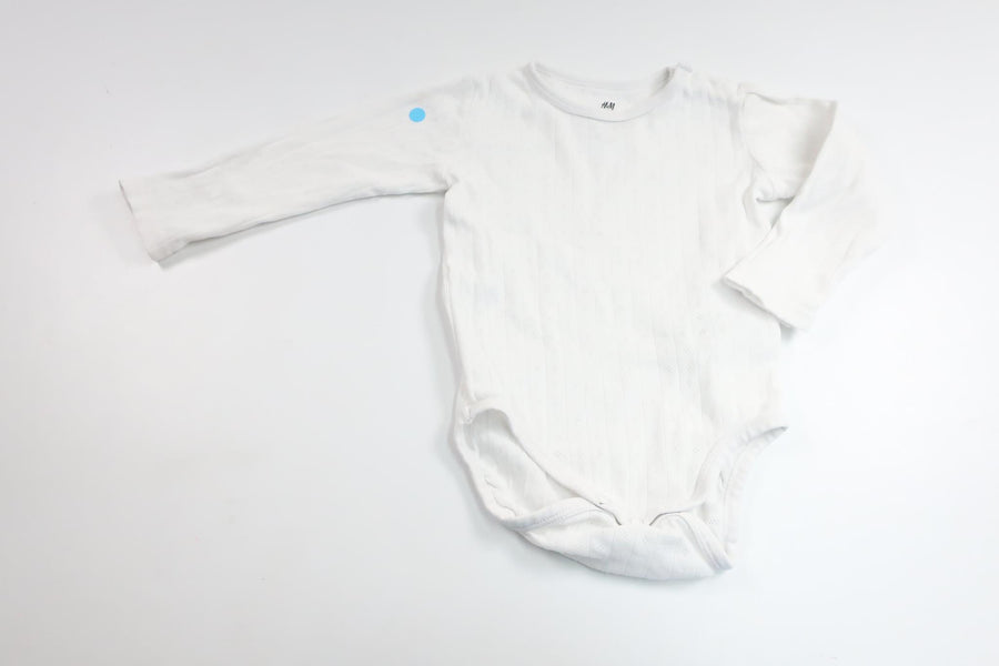 Bodysuit from H&M - Size 74 - White