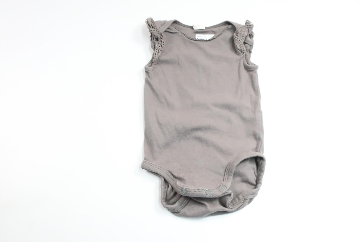 Linen bodysuit from H&M - Size 68/74 - Grey