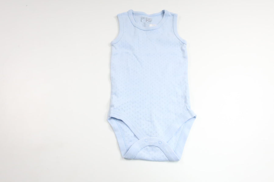 Linen bodysuit from Puf Puf - Size 98 - Blue