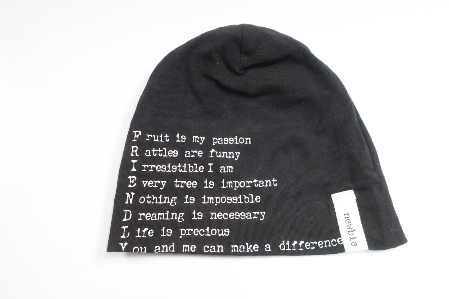 Hat from Newbie - Size 40/42 - Black