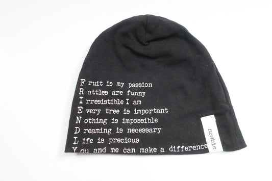 Hat from Newbie - Size 40/42 - Black