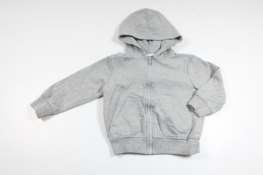 Hooded jacket from ICA I Love Eco - Size 98/104 - Grey