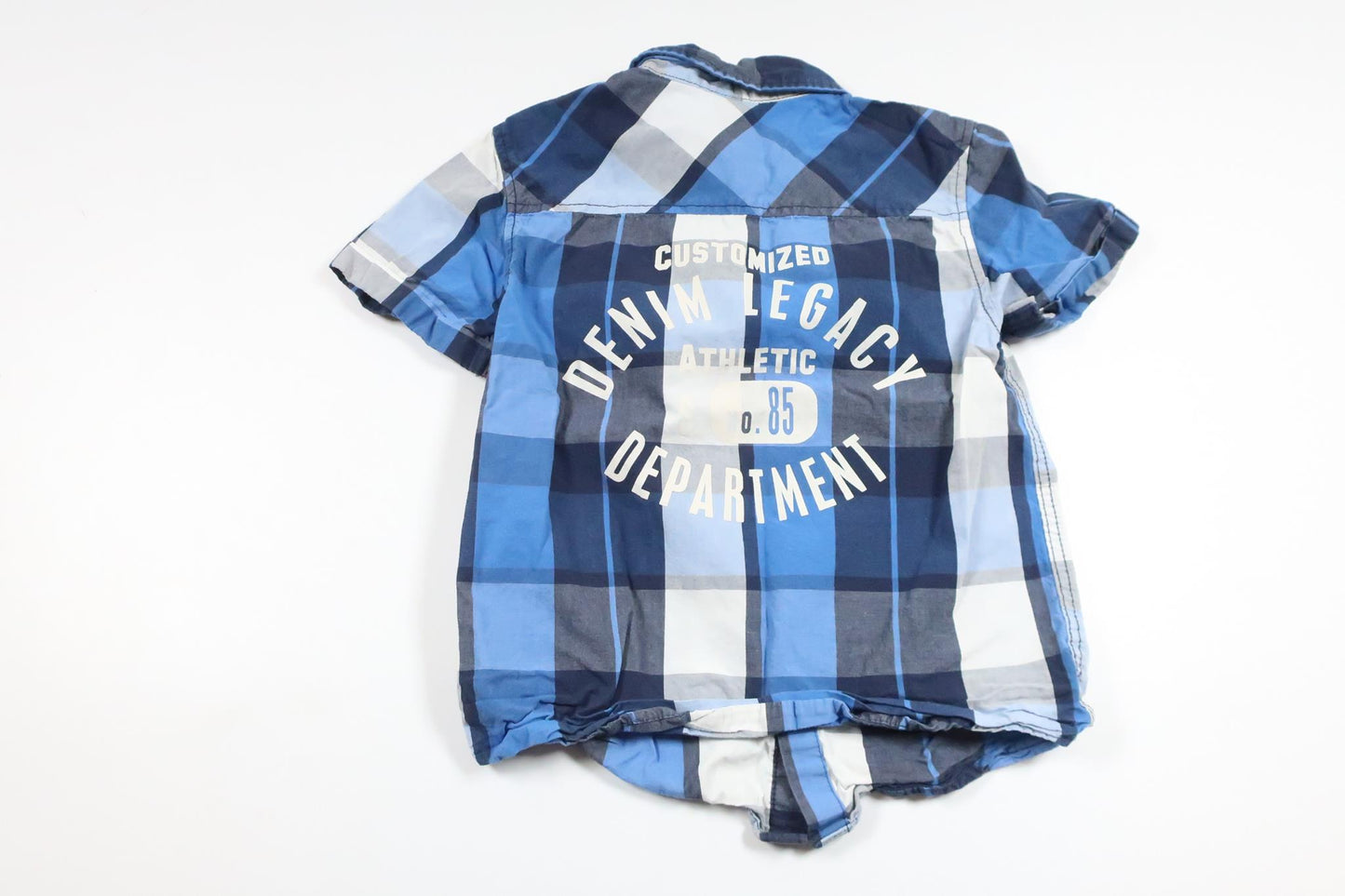 Checked shirt from Lindex - Size 98/104 - Blue