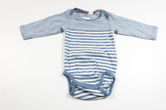 Striped bodysuit from H&M - Size 62 - Blue