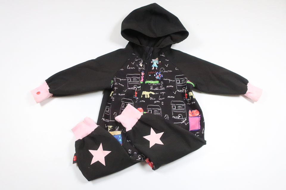 Softshell overalls from iELM - Size 80 - Black