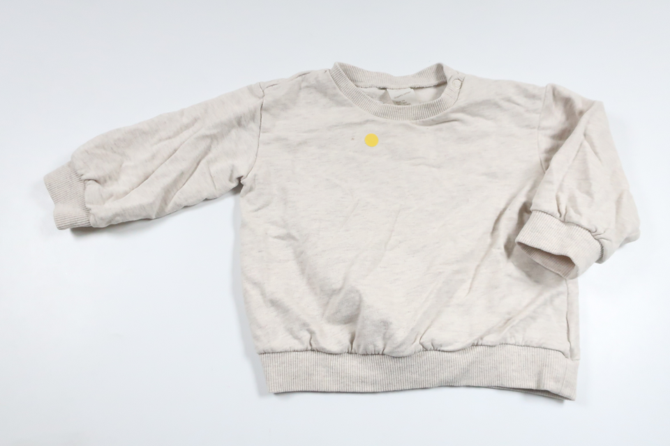 Sweatshirt from H&M - Size 74 - Beige