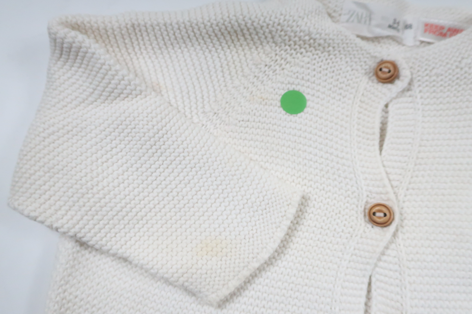 Knitted cardigan from Zara - Size 68 - Off-white