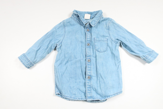 Jeans shirt from H&M - Size 68 - Denim