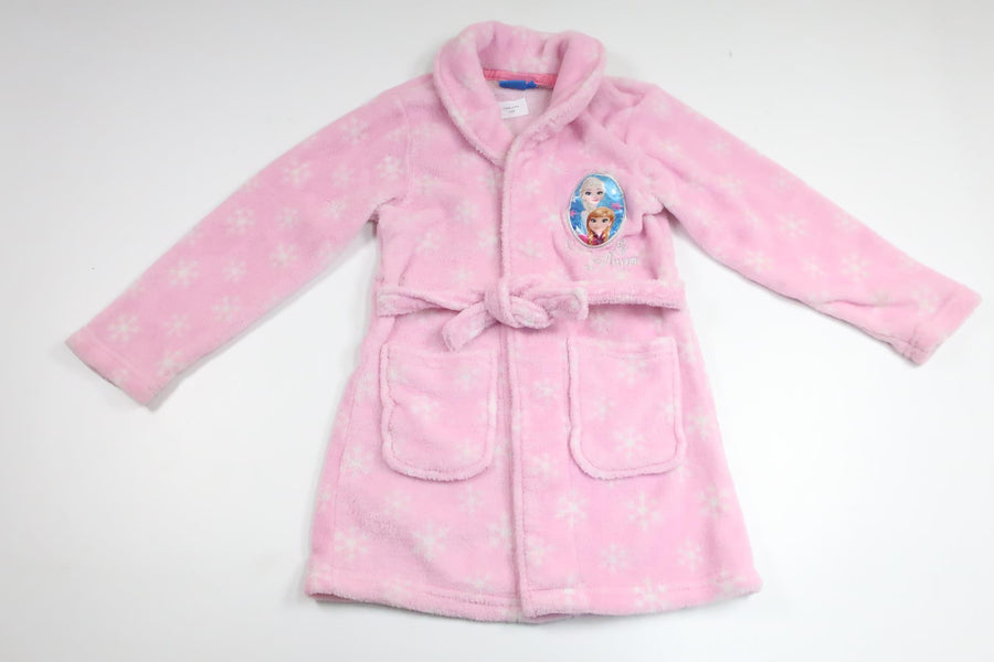 Bathrobe/Dressing Gown with Frozen from Disney - Size 110/116 - Pink
