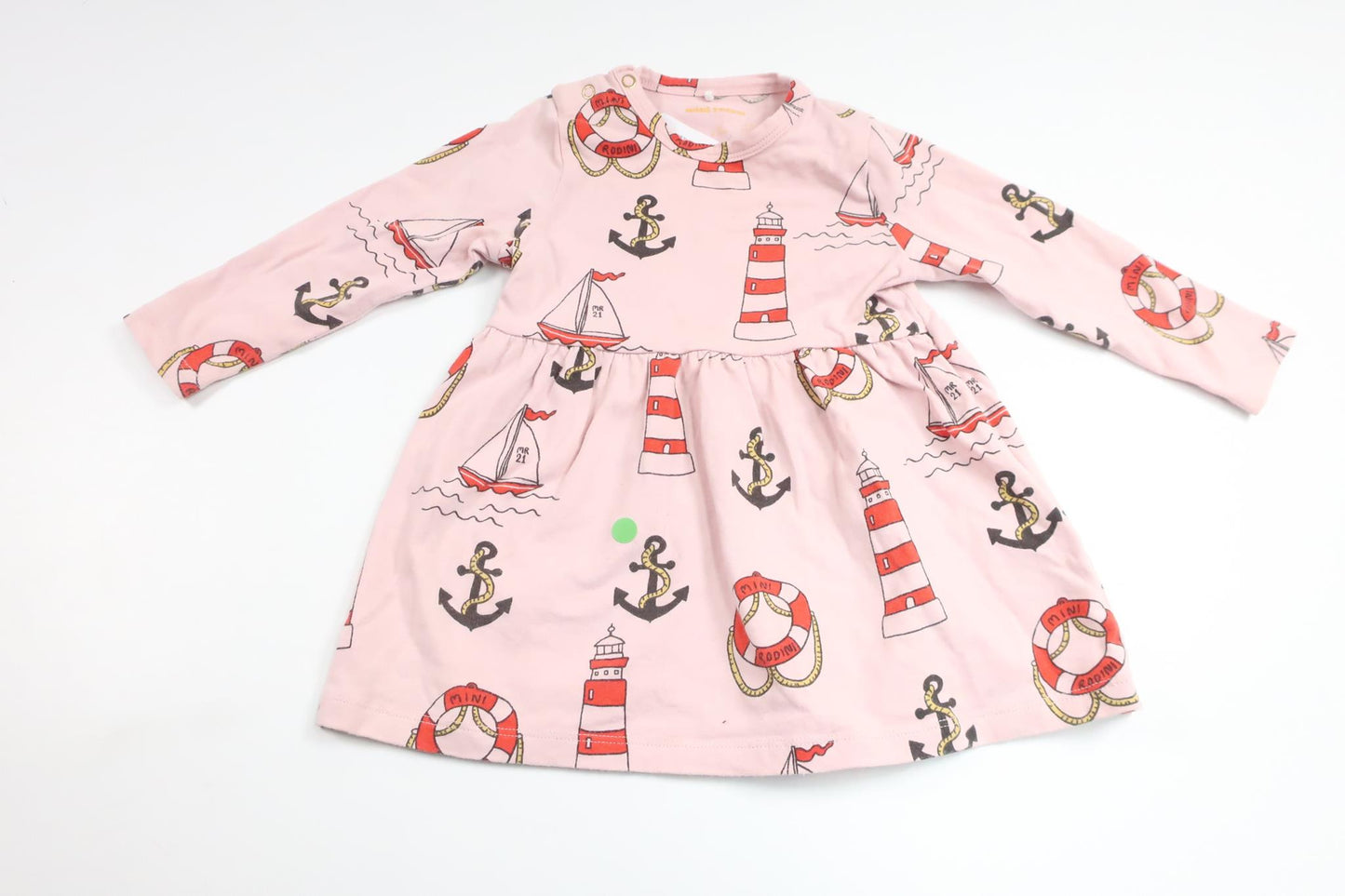 Dress from Mini Rodini - Size 68/74 - Pink