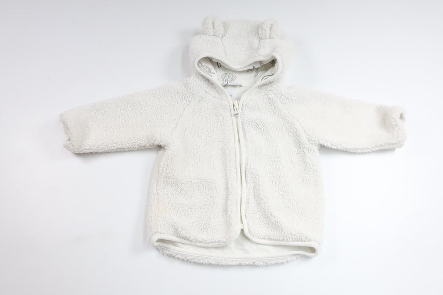 Hooded jacket from Lindex - Size 68 - White