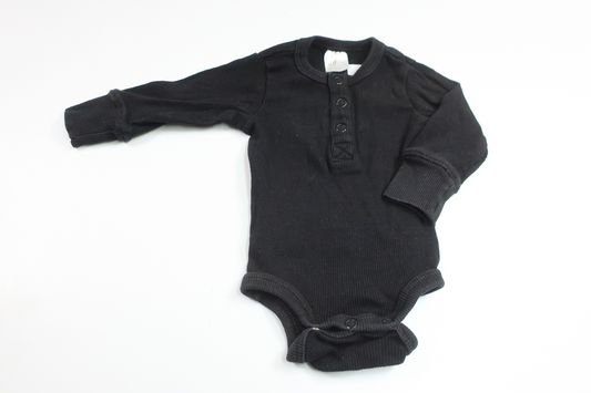 Ribbed bodysuit from H&amp;M - Size 50 - Black