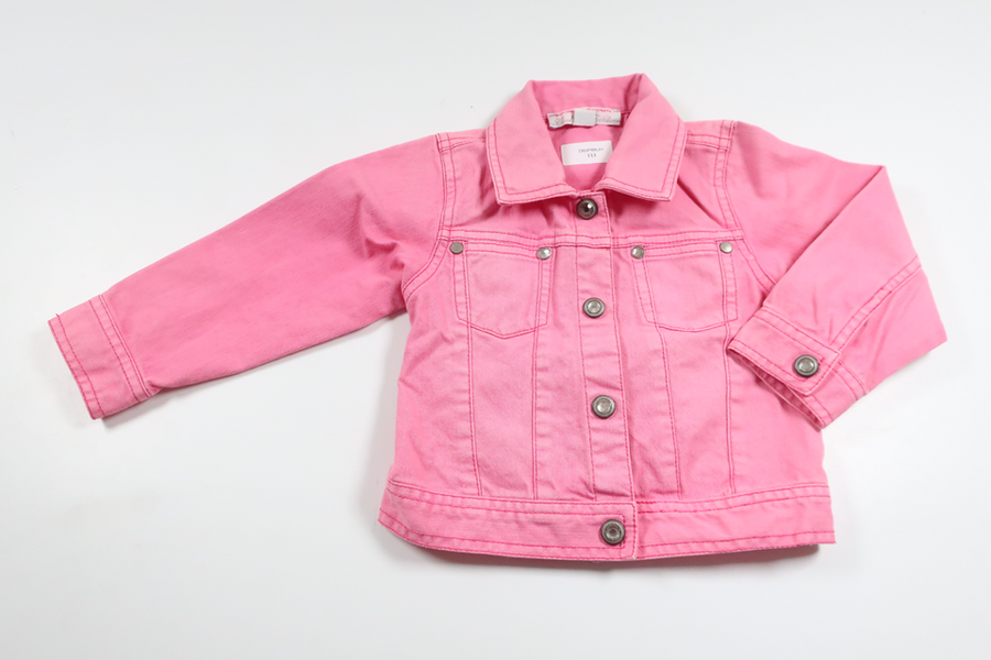 Denim jacket from Cool Denim - Size 80 - Pink