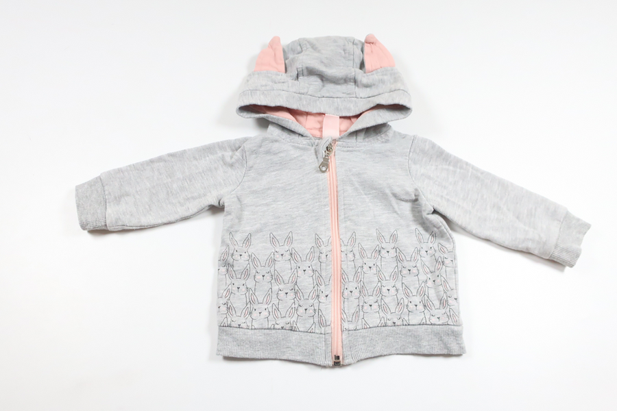 Hooded jacket from Koton Baby - Size 62/68 - Grey