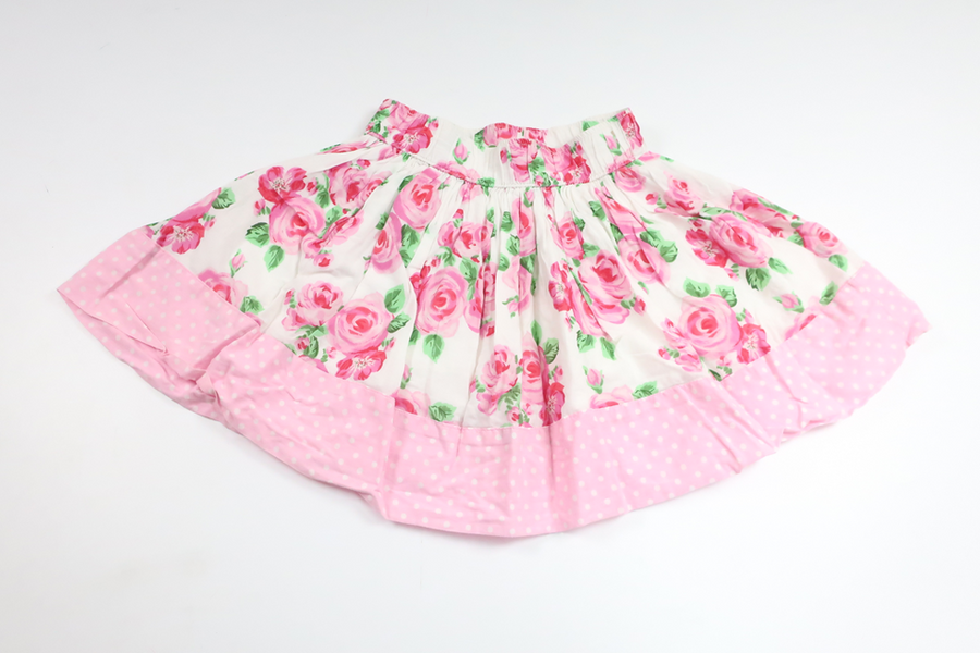 Floral skirt from Lindex - Size 104 - Pink