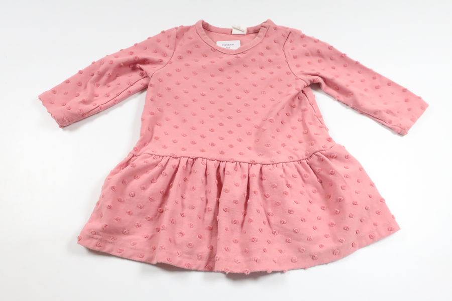Polka dot dress from H&M - Size 74 - Pink